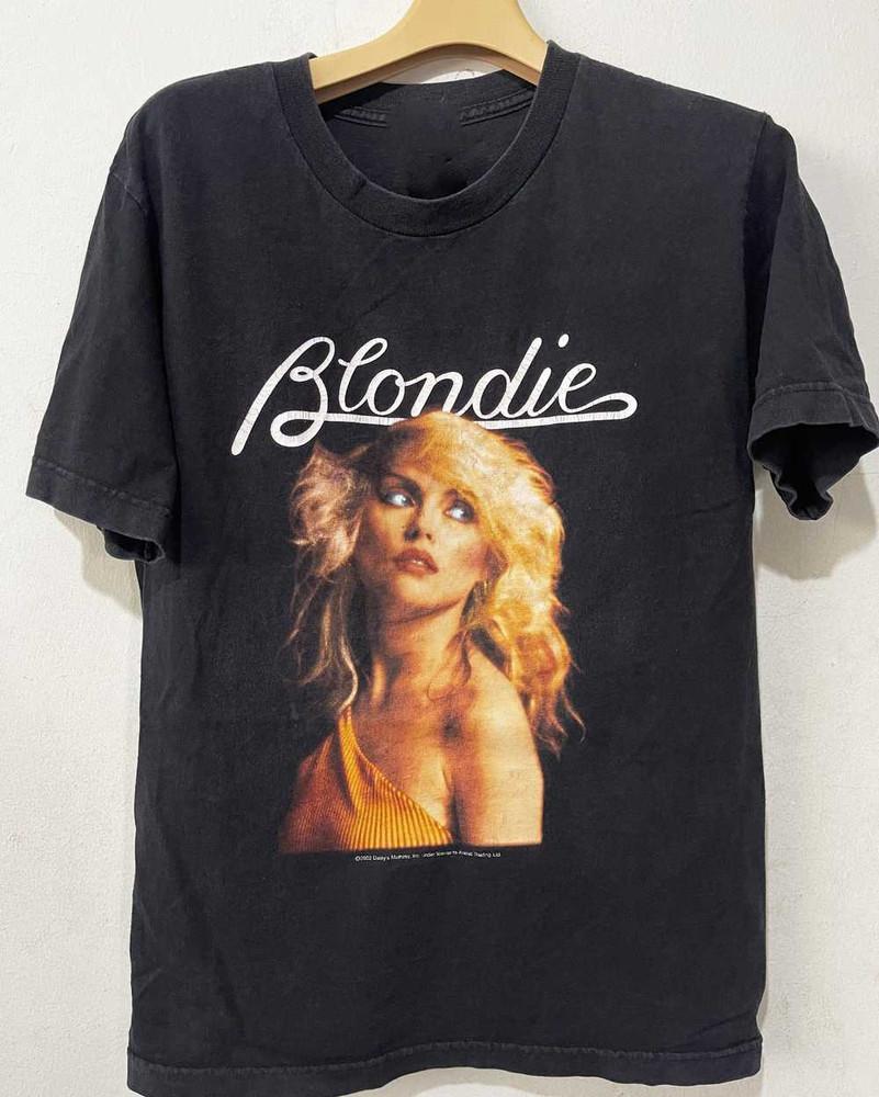 Vintage 2002 Blondie black Tshirt short sleeve All sizes S5XL E114