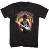 Jimi Hendrix Legend Halo Black  T-shirt Men's and Women's Same Crew Neck Pure Cotton T-shirt