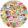 50Pcs/Set Funny English Kids Reward Series 03 Stickers DIY Fashion Waterproof Doodle Decals Stickers