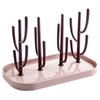 Jewelry Holder Cup Holder Tree-shaped Milk Bottle Drain Rack, Dust-proof Milk Bottle Holder, Cup Drain Rack Easter Gift