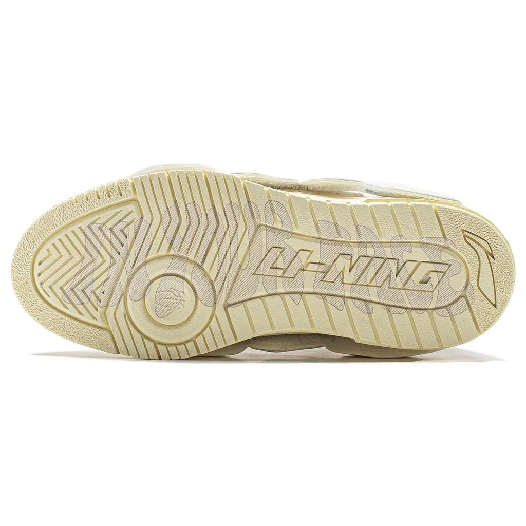 Баскетбольные кроссовки Li Ning Bad5 Odr Sta Collaboration с толстой подошвой, амортизирующие, нескользящие, низкие, женские, кроссовки Off-White ABCT064-1