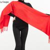 RuFengLai Festive Red Scarf Shawl