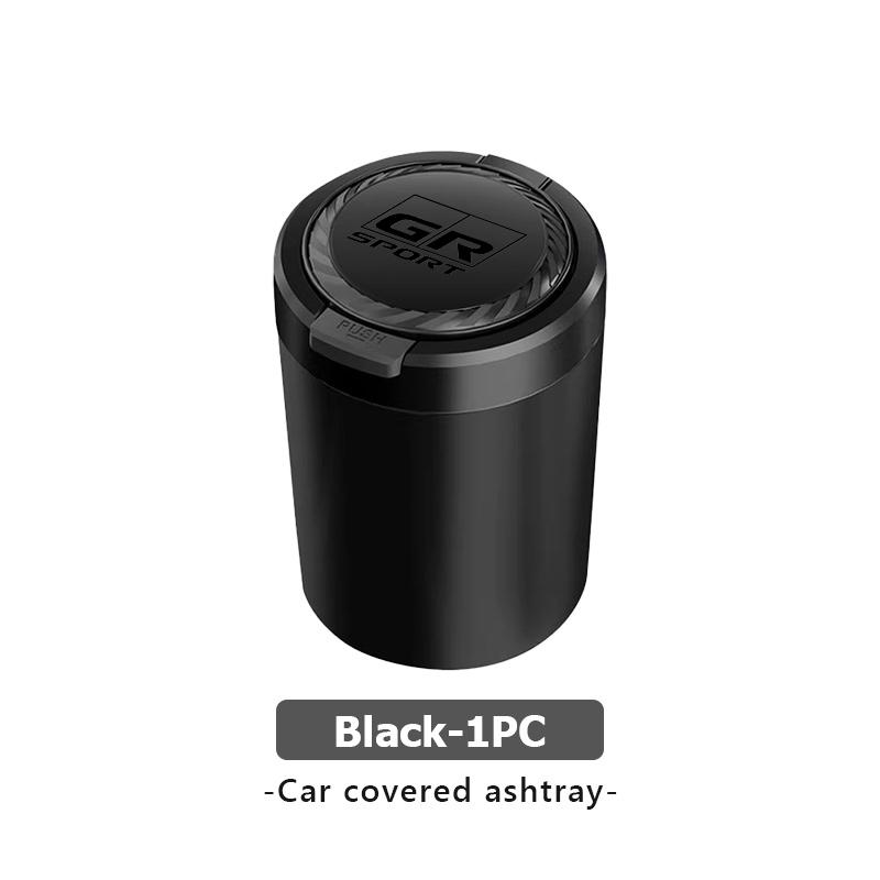 VCA2  For Toyota Car Ashtray One Touch Open Portable Ashtray Cup Auto Interiors GR Yaris Corolla Prius Aqua Vios Mirai Hilux Auris CHR