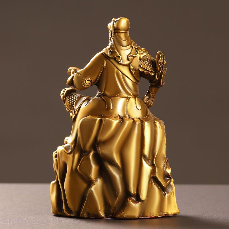 Украшения Чжунъи Гуань Гуна полностью медные, а также украшение гостиной дома императора Гуань