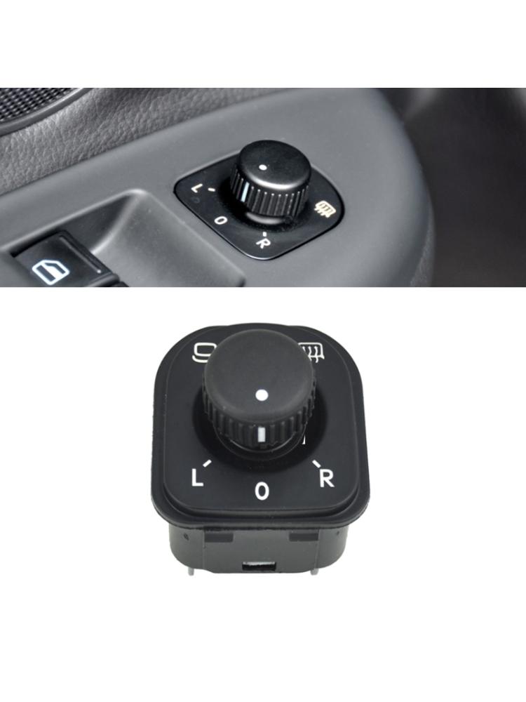 Переключатель бокового зеркала 1K0959565J для MK5 Golf MK5/6 B6, ручка регулировки, переключатель управления зеркалом