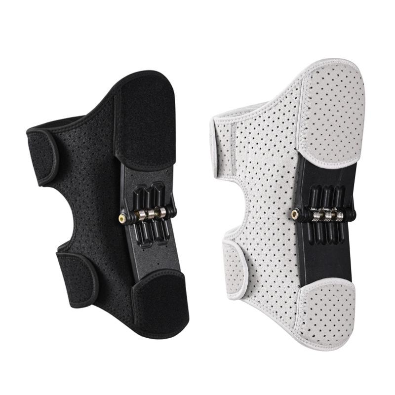 Спортивная накладка на колено с защитой надколенника: Регулируемая компрессионная поддержка при приседаниях