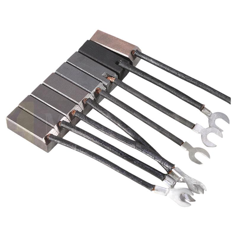 High Copper Carbon Brush 8x10x37/32 J204 for Motor, Diesel Generator, Crimping Machine