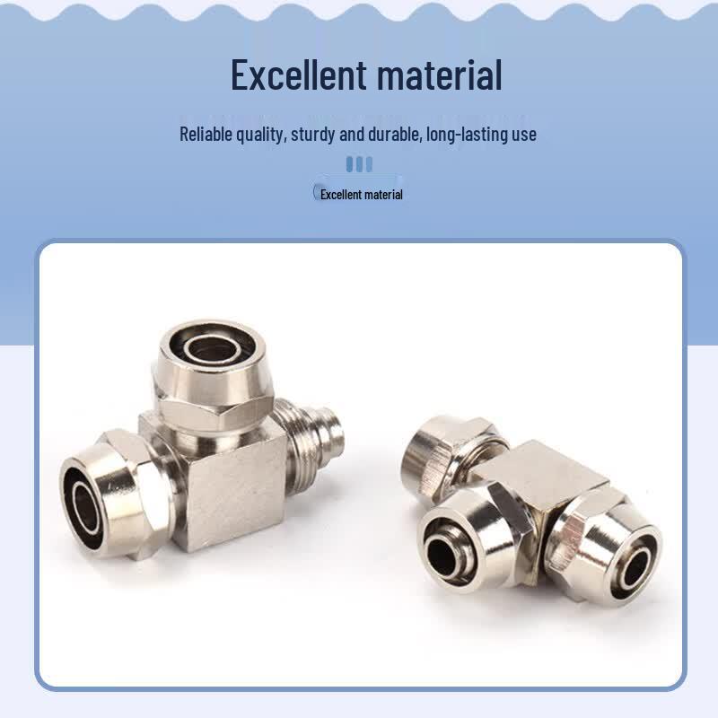 DERUN Stainless Steel Quick-Twist Tee Connector