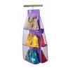 6 Pocket Shelf Bags Purse Handbags Organizer Door Hanging Storage Closet Hanger ARI