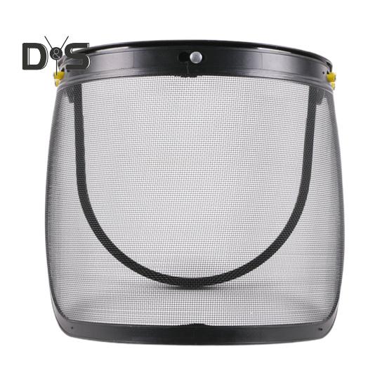 Защитный экран из стальной сетки, алюминиевая рама, регулируемый защитный экран с полным покрытием, защита от мусора и брызг, козырек для садоводства и газонокошения