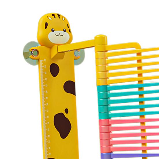 Kids Vertical Jump Measuring Device Adjustable Simple Installation Cartoon Style Jump Trainer Measurement Test Tool