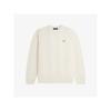 Fred Perry [sharp] Толстый вязаный свитер цвета экрю Afpm2438562 560 qzgAfpm2438562 560