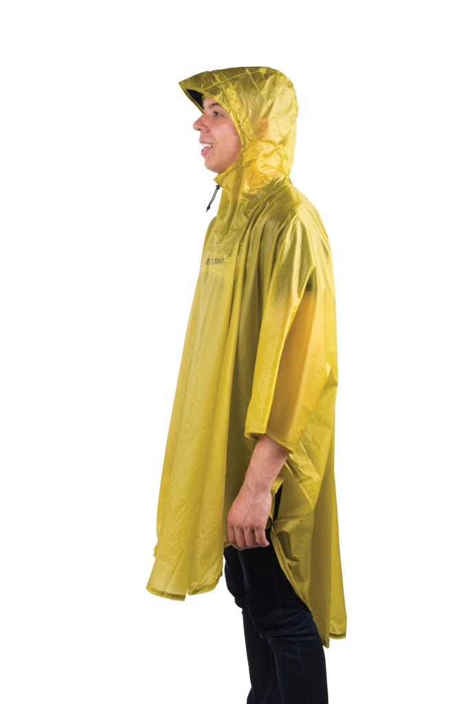 Sea to Summit Ultra Silna Poncho Raincoat and Pack Cover