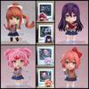 Набор аниме-фигурок Doki Literature Club Моника, Юри, Сайори Сменные лица Подвижные суставы Действие 1817 2283 2250 Позируемые Артикулированные Масштаб Детализированные