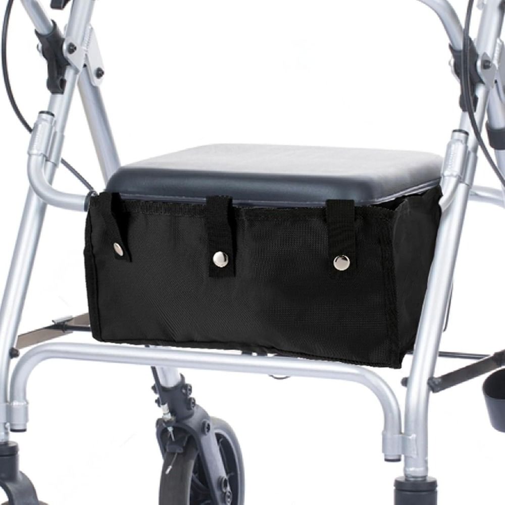 Подвесная сумка-органайзер для инвалидной коляски, большая вместимость, карман под сиденье для ходунков, для улицы