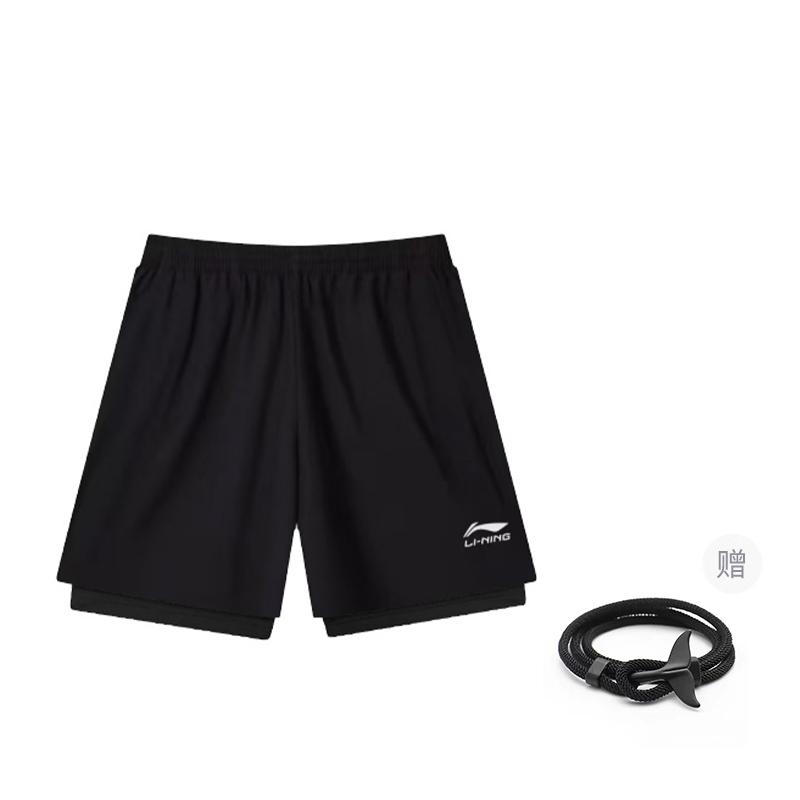 Спортивные шорты Li Ning Унисекс Черные AKST996-1