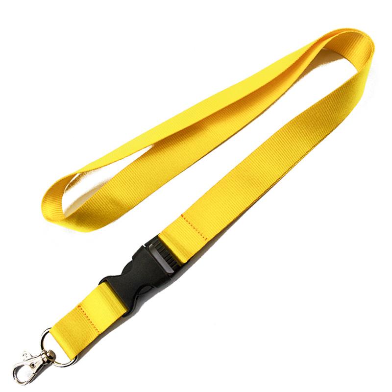 10pcs/lot Safety Hanging Neck Strap Lanyard For Mobile Phone ID Name Card Badge Holder Keys 2cm Wide Multi Functional Lanyard