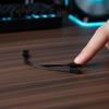 4-контактный PWM разветвитель-удлинитель для вентилятора, 1 в 2 или 3 выхода, в черной оплетке, для охлаждения настольного компьютера или рабочей станции