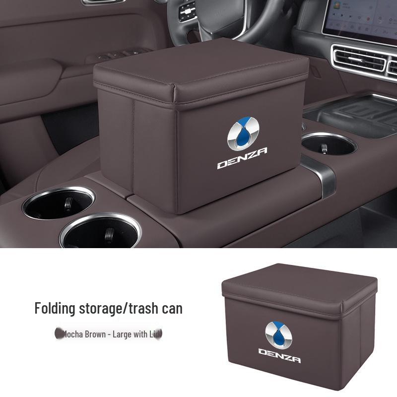 Multi-Functional Storage Box & Folding Trash Can for Denza D9/N9/Z9gt/N8L/N7 Cars