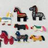 10PCS/Set Patch Cute Clothing Accessories Multi-Function Sewing Accessories Playful Embroidery Funny 6 Styles