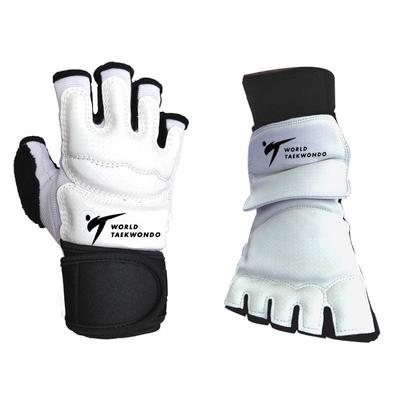 Боксерские перчатки с открытыми пальцами для взрослых и детей - Тхэквондо, Санда, ММА тренировки