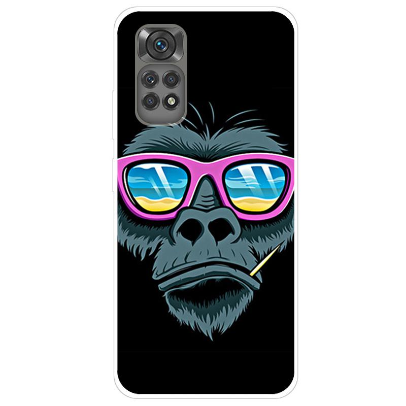 Для Xiaomi Redmi Note 11 Pro 5G 11S Global чехол для телефона Xiomi Red mi Note11 11pro 4G силиконовая задняя крышка защитный черный чехол из ТПУ