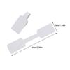 100Pcs Price Tags Jewelry Tag Portable Blank Label Square Heads Paper Sticker Jewelry Display Card Rectangle Labels for