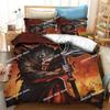 3D Постельное белье Powerwolf Печатный одинарный пододеяльник Покрывало Наволочка Комплекты из 3 предметов Для детей Взрослый Размер