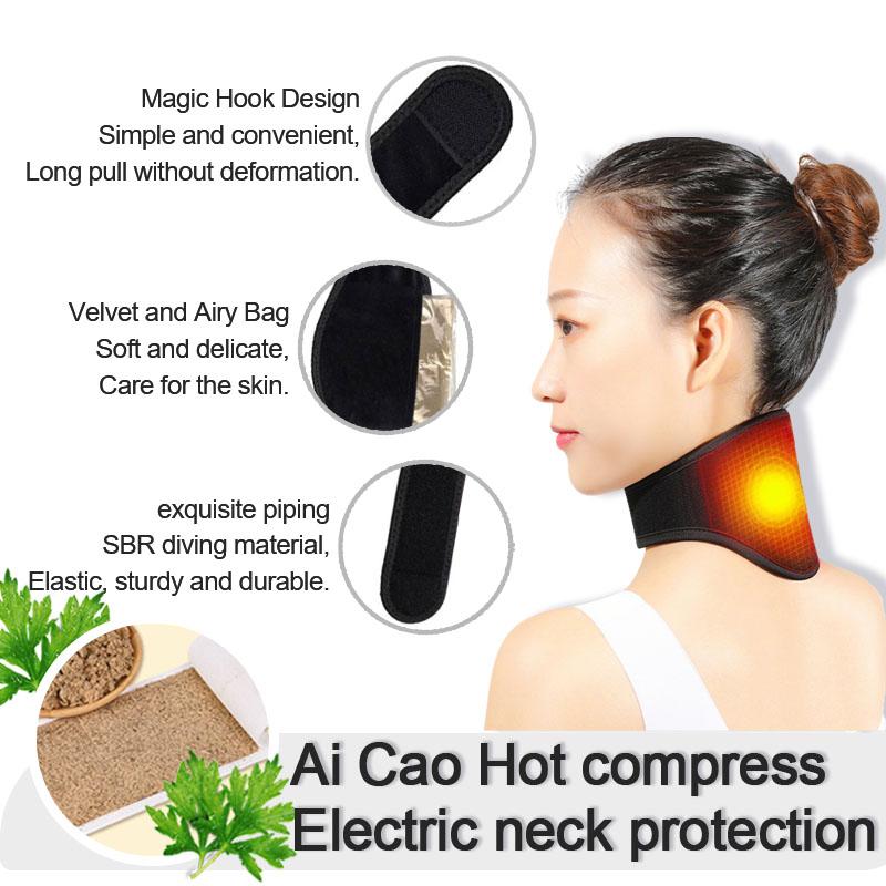 Терапия Ай Цао, горячий компресс, электронагрев, согревающий пояс для шеи, моксотерапия, защита от лихорадки, согревающий пояс для шейного отдела позвоночника