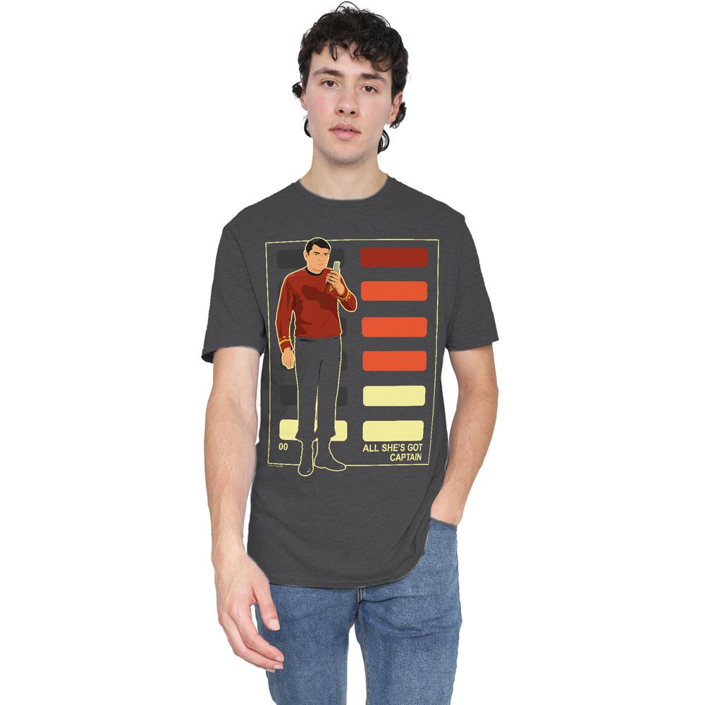 Star Trek Unisex Adult All She´s Got Captain T-Shirt