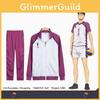Стильный и удобный косплей Haikyuu Shiratorizawa Gakuen Koukou спортивная форма комплект