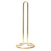 Напольный держатель для бумажных полотенец для кухни, туалета, кладовой и ванной комнаты, современный декоративный держатель для рулонов на столешницу - золото
