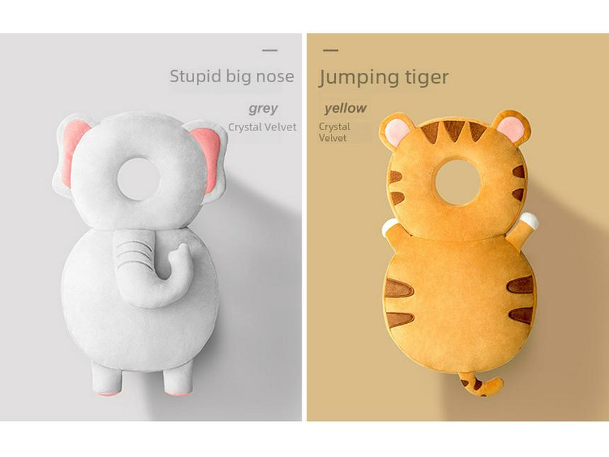 Подушка для защиты головы от падения - дышащая, с дизайном в виде бабочки для малышей, которые учатся ходить