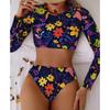 Women S Split Swimsuit Sleeveless Sun Protection Bikini Sexy Swimwear