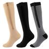 Classic Toe Wrap Pressure Socks Compress Zipper Socks Compression Stockings Cycling Sports Marathon Non-slip Zippered Stockings