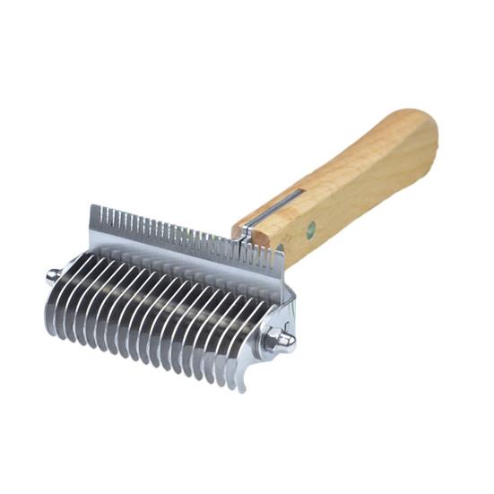 3 в 1 расческа для удаления колтунов и линьки для домашних животных, собак, кошек, расческа для домашних животных с узелками и безопасным нижним граблем для волос, инструмент для ухода за домашними животными