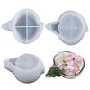 Creative Silicone Mould DIY Storage Box Casting Moulds Durable Conch Shaped Molds Flexible Jewelry Organizer Molds