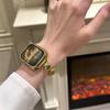 Блестящий тонкий чехол с бриллиантами «Четырехлистный клевер» для Apple Iwatch Series 9 7 8 6 5 4 Ultra 2 Watch Series 49 мм 38 мм 40 мм 41 мм 44 мм 45 мм