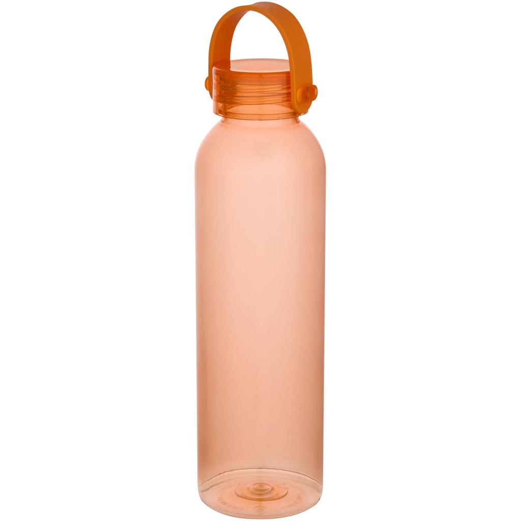 Bottle, 630 ml recycled plastic with RCS certification "Alti" Orange