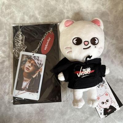 [Б/У] straykids Хёнджин мини плюшевый брелок для сумки