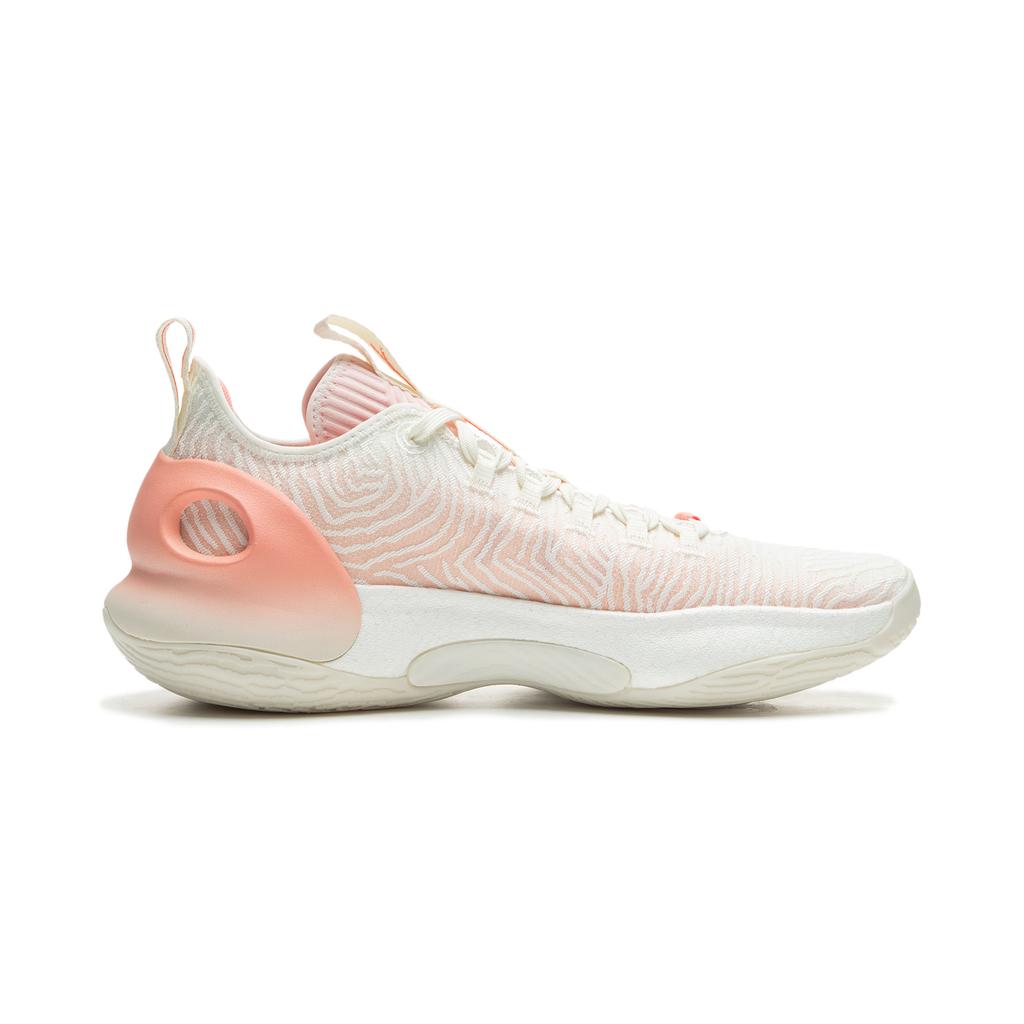 Li-Ning Yushuai Ultra Low Peach Pink Men Sneakers White ABAU033-8