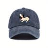 Festive Vintage Baseball Cap with Adorable Puppy Design  Perfect for Outdoor Fun and