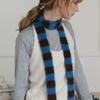 JUDY AND PAUL Striped Knit Muffler (4 Colors)