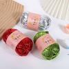 Functional Shiny Sewing Magic Color Imitation Leather Crochet Yarn Yarn Ball DIY Hand Knitting