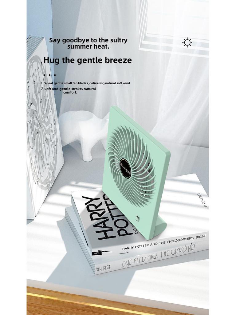 Rechargeable Portable Mini Desktop & Handheld USB Fan