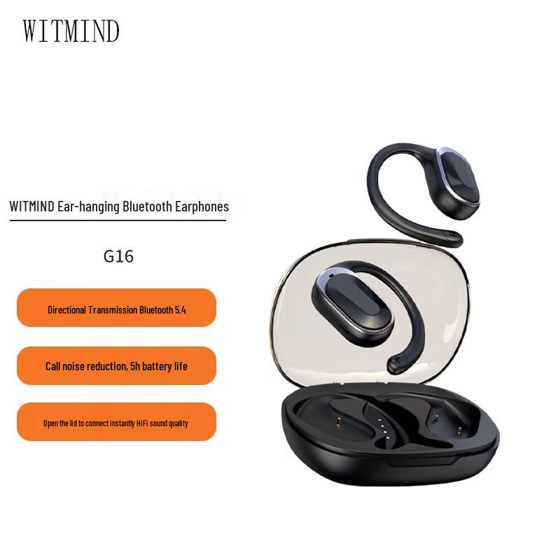 Спортивные Bluetooth-наушники WITMIND G16 с заушинами