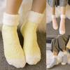 Women Coral Fleece Socks Plus Fleece To Keep Warm Home Floor Socks Tube Socks