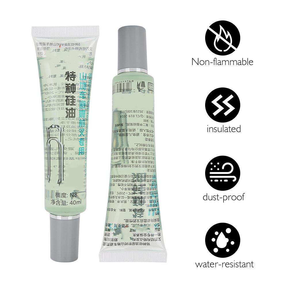 40 мл Профессиональная смазка для передней вилки горного велосипеда Ремонтное смазочное масло для велосипеда