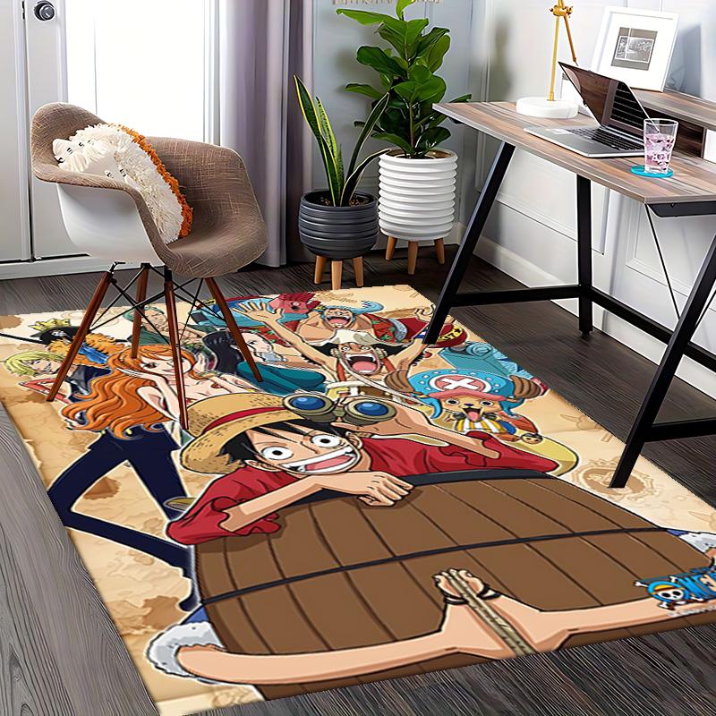 1pc One Piece Adventure Carpet Rug for Bedroom Living Room Decor Sofa Home Game Area Rug Non-slip Floor Mat. D7270160