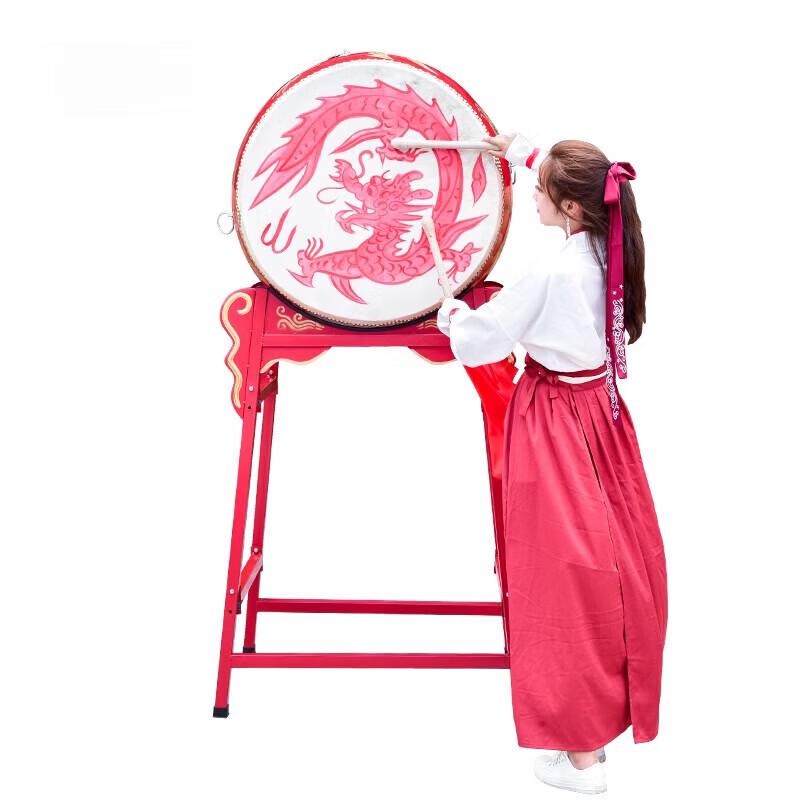 Ruibisheng Red Performance Dragon Drum